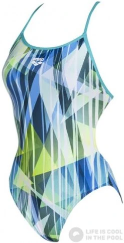 Arena Shading Prism Booster Back One Piece Mint/Multi