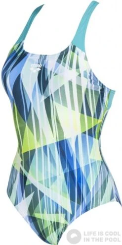 Arena Shading Prism Swim Pro Back One Piece LB Mint/Multi