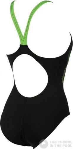 Arena Shadow One Piece Black/Green -Swimming Equipment Store arena shadow one piece black green original 1