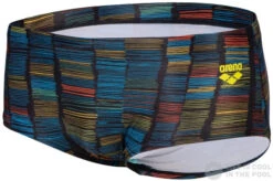 Arena Slow Motion Swim Low Waist Short Black/Multi