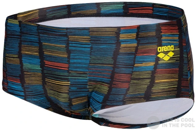 Arena Slow Motion Swim Low Waist Short Black/Multi 3 Arena Slow Motion Swim Low Waist Short Black/Multi