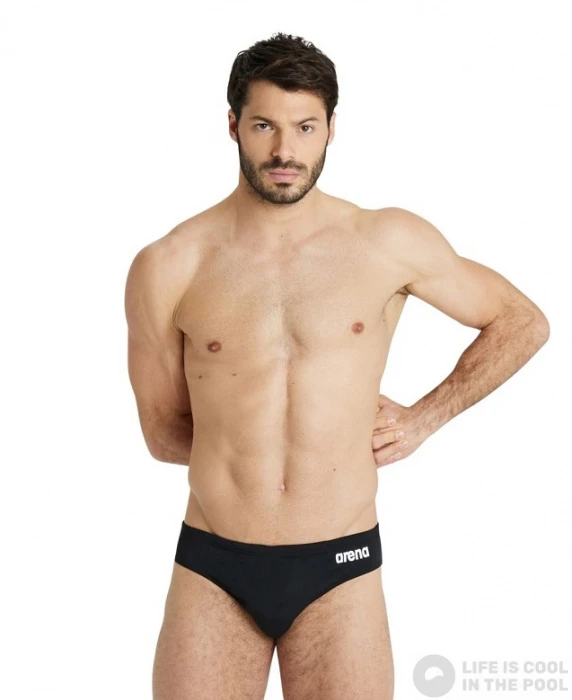 Arena Solid Brief Black 4 Arena Solid Brief Black - Image 2