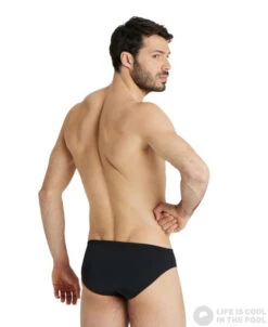 Arena Solid Brief Black 7 Arena Solid Brief Black -Swimming Equipment Store arena solid brief black original 2
