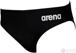 Arena Solid Brief Junior Black
