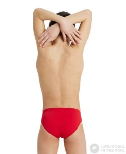Arena Solid Brief Junior Red 7 Arena Solid Brief Junior Red -Swimming Equipment Store arena solid brief junior red original 2