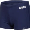 Arena Solid Short Junior Navy/White -Swimming Equipment Store arena solid short junior navy white original