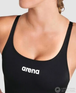 Arena Solid Swim Pro Black -Swimming Equipment Store arena solid swim pro black original 3