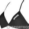 Arena Solid Tie Back Top Black/White 2 Arena Solid Tie Back Top Black/White -Swimming Equipment Store arena solid tie back top black white original