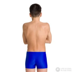 Arena Spotlight Short Junior Neon Blue/White -Swimming Equipment Store arena spotlight short junior neon blue white original 2