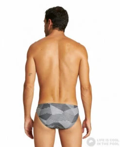 Arena Striped Geo Brief Black/Multi -Swimming Equipment Store arena striped geo brief black multi original 2