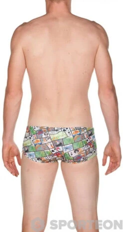 Arena Summer Comics Low Waist Short Shiny Green/Multi 13 Arena Summer Comics Low Waist Short Shiny Green/Multi -Swimming Equipment Store arena summer comics low waist short shiny green multi original 5