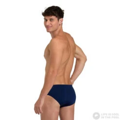 Arena Swim Briefs Panel Navy/Green/White -Swimming Equipment Store arena swim briefs panel navy green white original 2