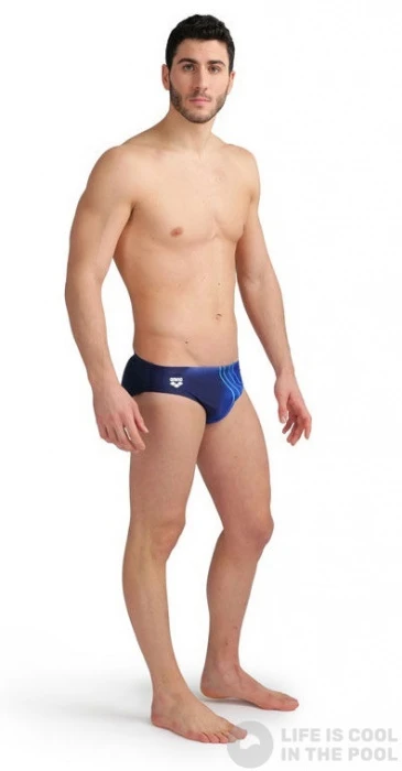 Arena Swim Briefs Placement Navy/Martinica 4 Arena Swim Briefs Placement Navy/Martinica - Image 2