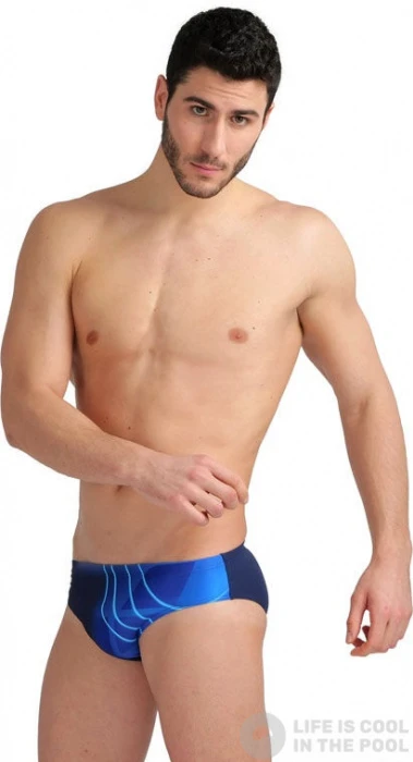 Arena Swim Briefs Placement Navy/Martinica 5 Arena Swim Briefs Placement Navy/Martinica - Image 3