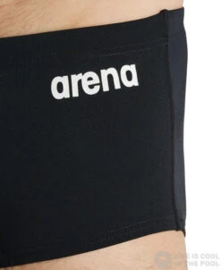 Arena Team Swim Low Waist Short Solid Black -Swimming Equipment Store arena team swim low waist short solid black original 4