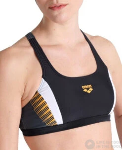 Arena Threefold Two Pieces Black/Asphalt/White 10 Arena Threefold Two Pieces Black/Asphalt/White -Swimming Equipment Store arena threefold two pieces black asphalt white original 3