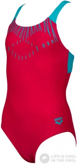 Arena Trick Swim Pro Back One Piece Junior Freak Rose/Martinica