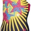 Arena Vibes Swim Pro One Piece Junior Navy/Freak Rose