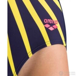 Arena Vibes Swim Pro One Piece Junior Navy/Freak Rose -Swimming Equipment Store arena vibes swim pro one piece junior navy freak rose original 4