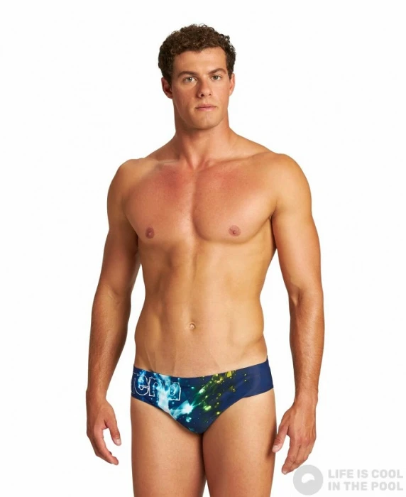 Arena Vibration Brief Navy/Multi 4 Arena Vibration Brief Navy/Multi - Image 2