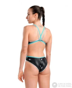 Arena Women One Swimsuit Double Cross One Back Black/Multi 9 Arena Women One Swimsuit Double Cross One Back Black/Multi -Swimming Equipment Store arena women one swimsuit double cross one back black multi original 2