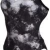 Arena Women Swimsuit Challenge Back Allover Black/Multi -Swimming Equipment Store arena women swimsuit challenge back allover black multi original