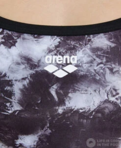 Arena Women Swimsuit Challenge Back Allover Black/Multi -Swimming Equipment Store arena women swimsuit challenge back allover black multi original 3