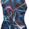 Arena Women Swimsuit Swim Pro Back Allover Black/Multi/Freak Rose -Swimming Equipment Store arena women swimsuit swim pro back allover black multi freak rose original