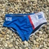 BornToSwim CZE Brief Blue/White -Swimming Equipment Store borntoswim cze brief blue white original
