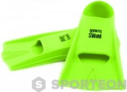 BornToSwim Green Silicone Swimming Fins