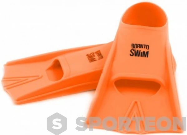 BornToSwim Junior Short Fins Orange 3 BornToSwim Junior Short Fins Orange