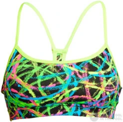 Funkita Burnouts Swim Crop Top