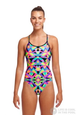 Funkita Crystal Eyes Diamond Back One Piece -Swimming Equipment Store funkita crystal eyes diamond back one piece original 1