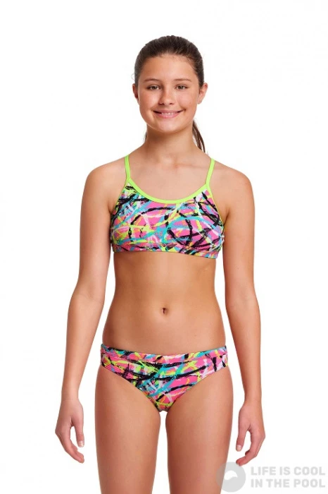 Funkita Donut Delight Racerback Two Piece Girls 4 Funkita Donut Delight Racerback Two Piece Girls - Image 2