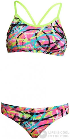 Funkita Donut Delight Racerback Two Piece Girls