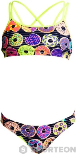 Funkita Dunking Donuts Criss Cross Two Piece Girls
