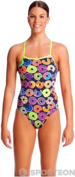 Funkita Dunking Donuts Single Strap One Piece -Swimming Equipment Store funkita dunking donuts single strap one piece original 1