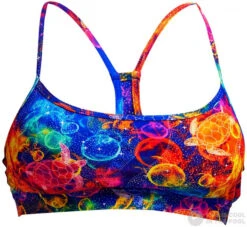 Funkita Ocean Galaxy Swim Crop Top