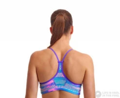 Funkita Pastel Palm Swim Crop Top -Swimming Equipment Store funkita pastel palm swim crop top original 2