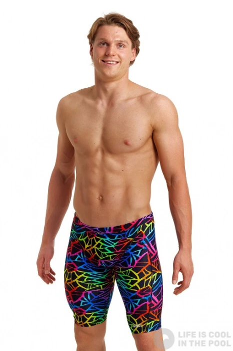 Funky Trunks Rainbow Web Training Jammer 4 Funky Trunks Rainbow Web Training Jammer - Image 2