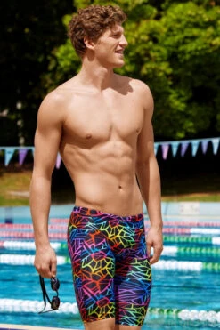 Funky Trunks Rainbow Web Training Jammer 11 Funky Trunks Rainbow Web Training Jammer -Swimming Equipment Store funky trunks rainbow web training jammer original 4