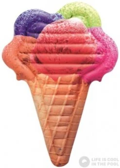 Ice Cream Inflatable Pool Lounger
