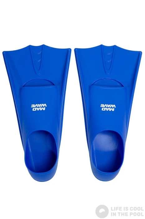 Mad Wave Flippers Training Fins Blue 4 Mad Wave Flippers Training Fins Blue - Image 2