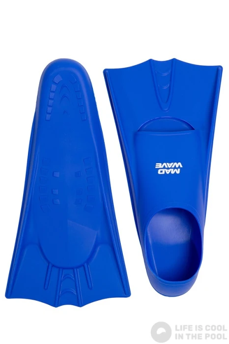 Mad Wave Flippers Training Fins Blue 5 Mad Wave Flippers Training Fins Blue - Image 3