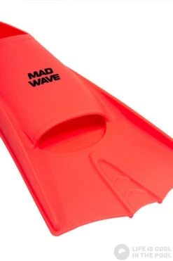 Mad Wave Flippers Training Fins Red -Swimming Equipment Store mad wave flippers training fins red original 3