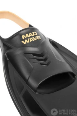 Mad Wave Open Heel Training Fin Black -Swimming Equipment Store mad wave open heel training fin black original 3
