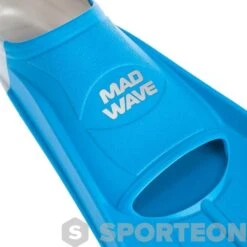 Mad Wave Short Training Fins Blue 9 Mad Wave Short Training Fins Blue -Swimming Equipment Store mad wave short training fins blue original 3