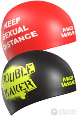 Mad Wave Trouble Maker Reversible Swim Cap