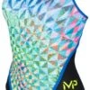 Michael Phelps Chrystal Racing Back Multicolor/Black 1 Michael Phelps Chrystal Racing Back Multicolor/Black -Swimming Equipment Store michael phelps chrystal racing back multicolor black original