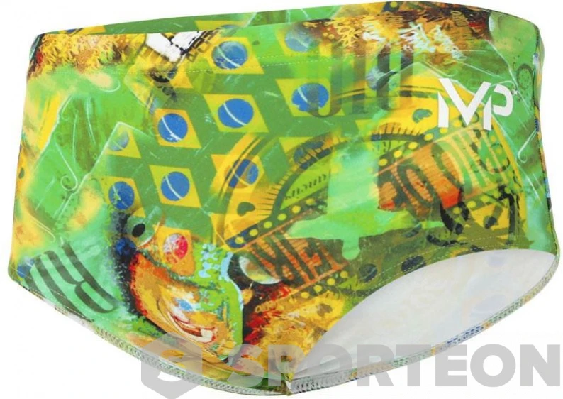 Michael Phelps Corco Man Brief Green/Yellow 3 Michael Phelps Corco Man Brief Green/Yellow